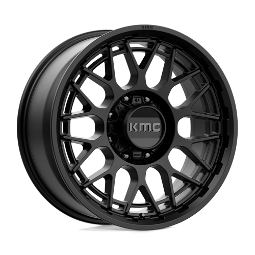 KMC KM722 Technic Satin Black Wheels