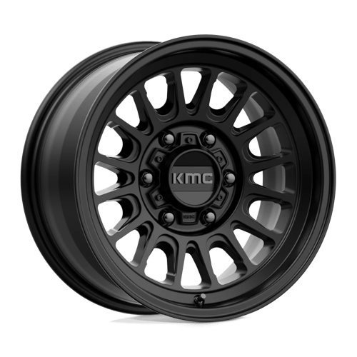 KMC KM724 Impact Ol Satin Black Wheels