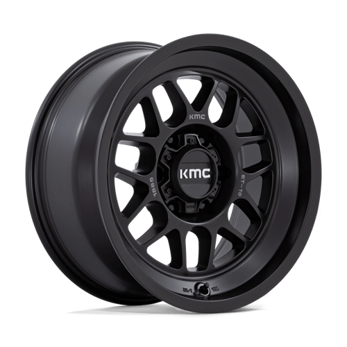 KMC KM725 Terra Satin Black Wheels