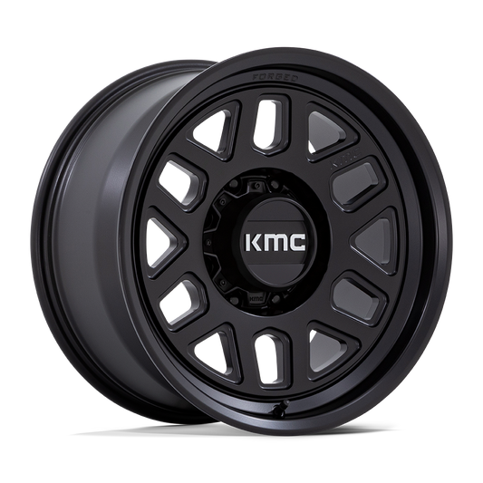 KMC KM451 Mesa Forged Monoblock Satin Black Wheels