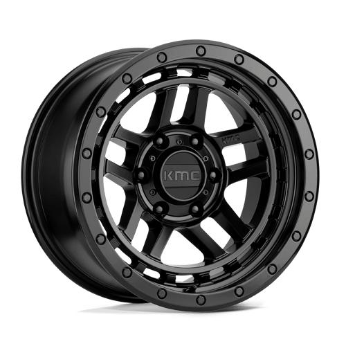 KMC KM540 Recon Satin Black Wheels