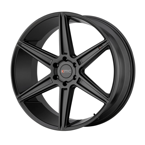 KMC KM712 Prism Truck Satin Black Wheels