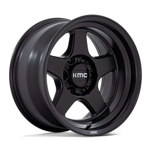 KMC KM728 Lobo Matte Black Wheels