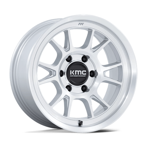 KMC Range KM729 Gloss Silver with Machined Face Rims