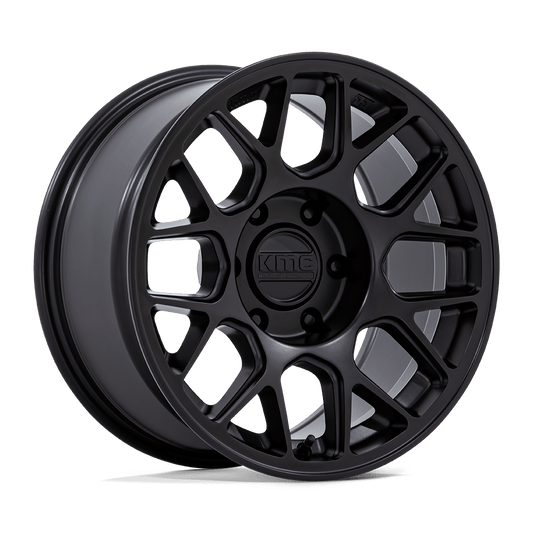 KMC KM730 Hatchet Matte Black Wheels