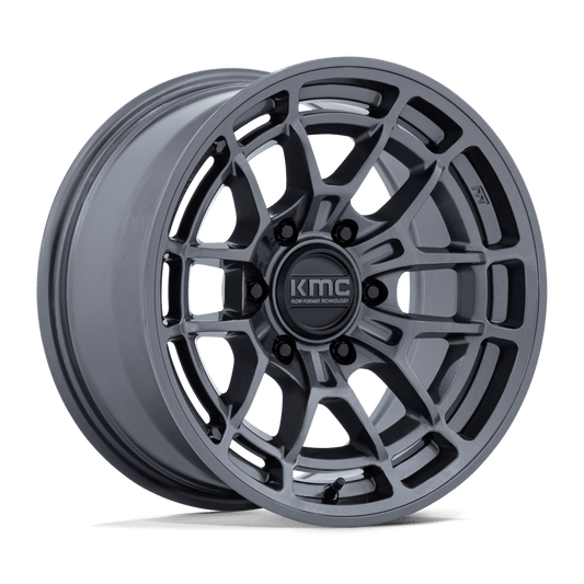 KMC KM732 Archer Gloss Anthracite Wheels, Flow Formed, Aluminum
