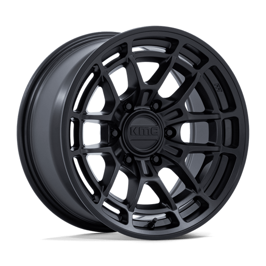 KMC KM732 Archer Matte Black Wheels, Flow Formed, Aluminum