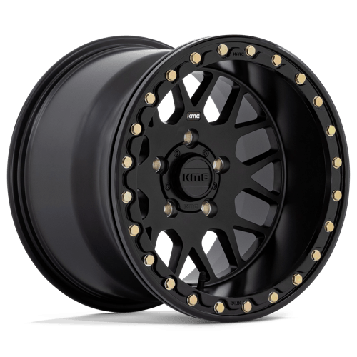 KMC Grenade KS235 Beadlock Black 5 Lug UTV Rims