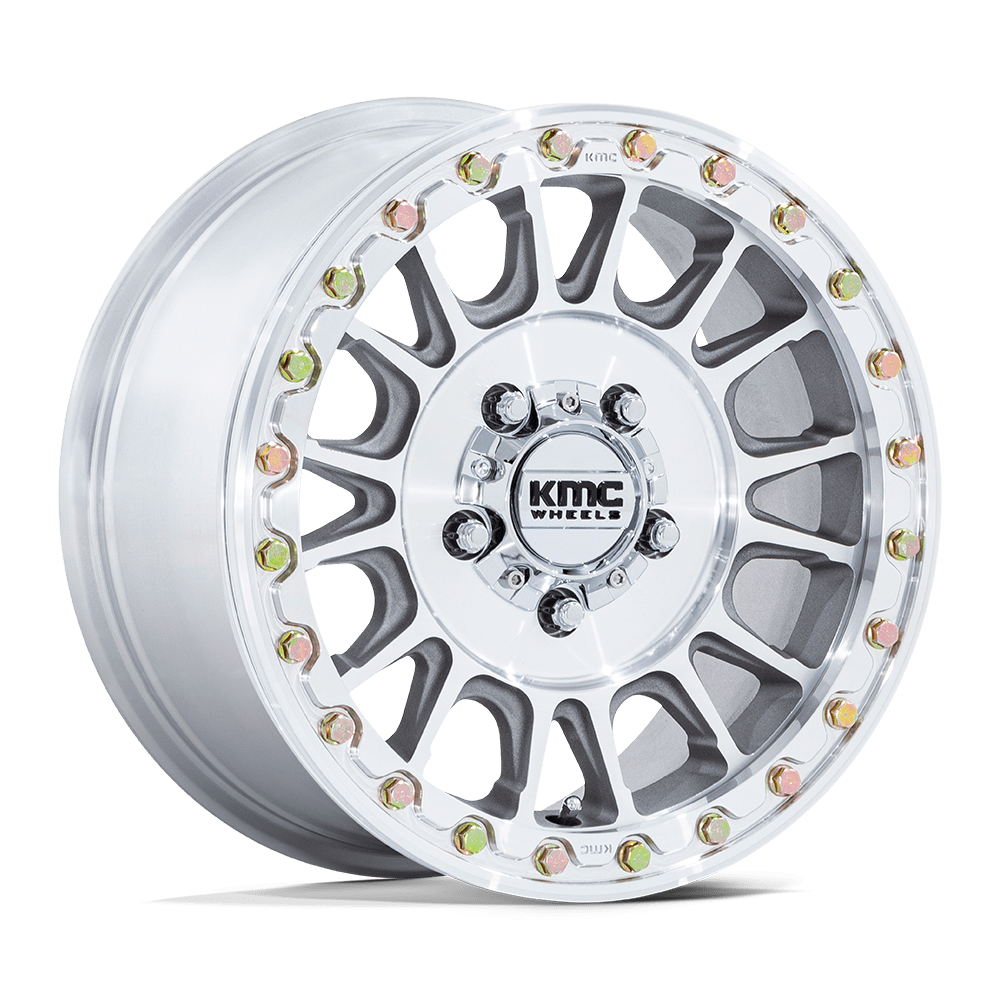 KMC KS239 Impact UTV Beadlock Machined Wheels, Cast Aluminum