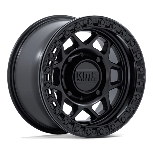 KMC KS241 Torx Beadlock Matte Black with Gloss Black RG Wheels, Cast Aluminum