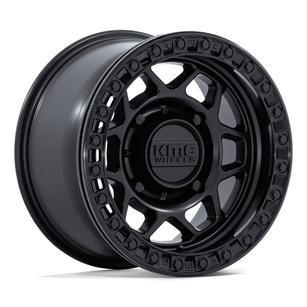 KMC KS241 Torx Beadlock Matte Black with Gloss Black RG Wheels, Cast Aluminum