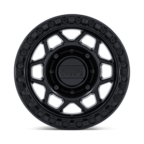 KMC KS241 Torx Beadlock Matte Black with Gloss Black RG Wheels, Cast Aluminum