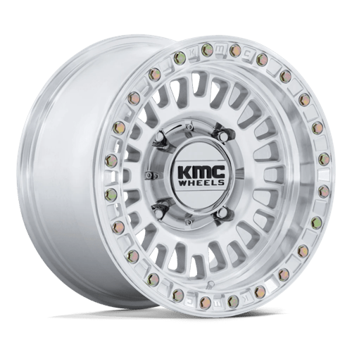 KMC KS242 Aztec Beadlock Machined Wheels, Cast Aluminum