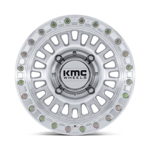 KMC KS242 Aztec Beadlock Machined Wheels, Cast Aluminum