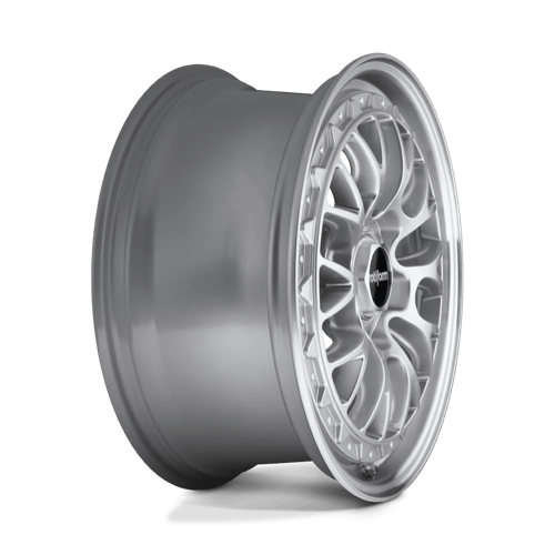 Rotiform R155 LSR Gloss Silver Machined 1-Piece Wheels