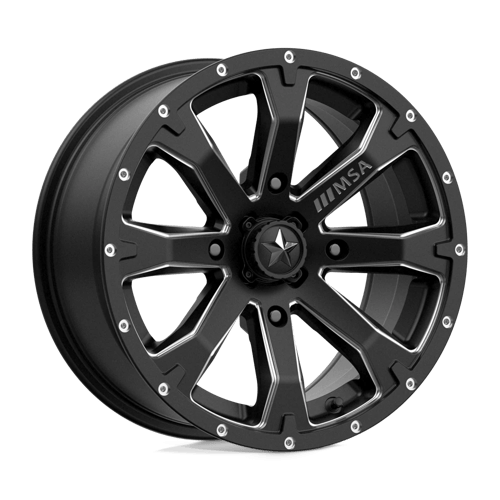 MSA Bounty M42 Black Milled UTV Rims