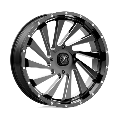 MSA Blade M46 Black Milled UTV Rims