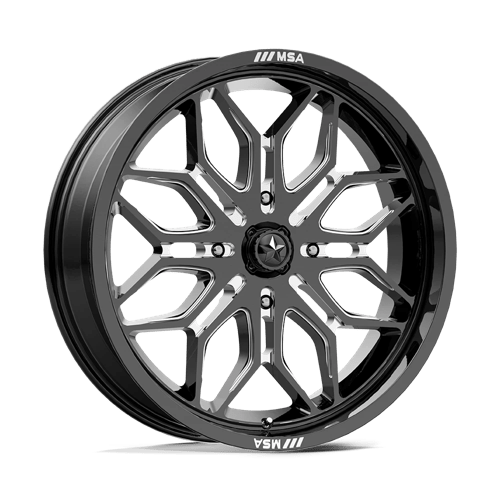 MSA Sniper M47 Black Milled UTV Rims