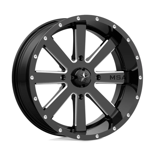 MSA Flash M34 Black UTV Rims