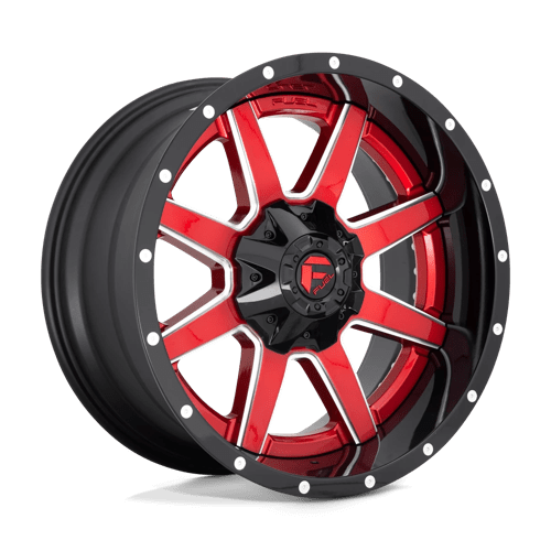 Fuel D250 Maverick Gloss Red 2-Piece Wheels