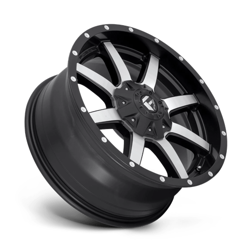 Fuel D537 Maverick Matte Black Machined 1-Piece Wheels