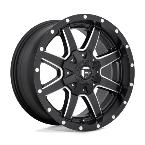 Fuel D538 Maverick Matte Black Milled 1-Piece Wheels