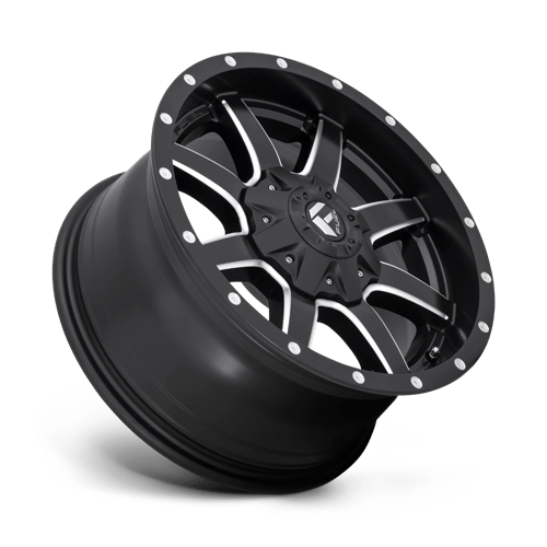 Fuel D538 Maverick Matte Black Milled 1-Piece Wheels