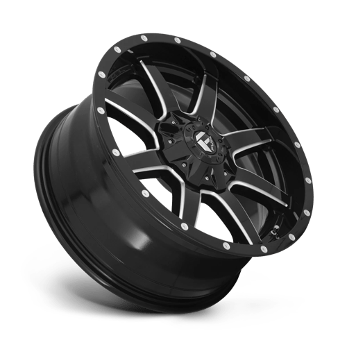 Fuel D610 Maverick Gloss Black Milled 1-Piece Wheels