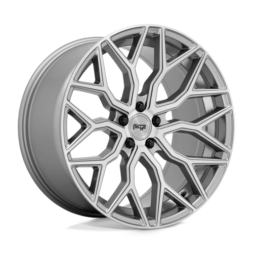 Niche M265 Mazzanti Anthracite Brushed Tint Clear 1-Piece Wheels