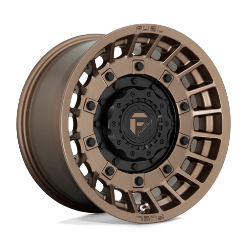 Fuel D725 Militia Matte Bronze & Black 1-Piece Wheels