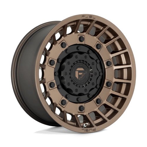 Fuel D725 Militia Matte Bronze & Black 1-Piece Wheels