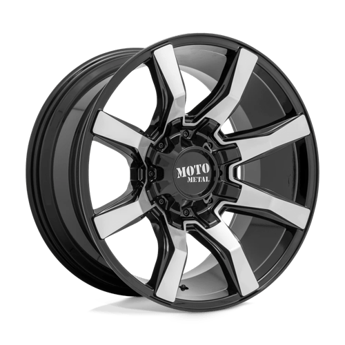 Moto Metal MO804 Spider Gloss Black Machined Wheels