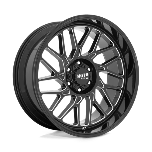 Moto Metal MO805 Gloss Black Milled Wheels