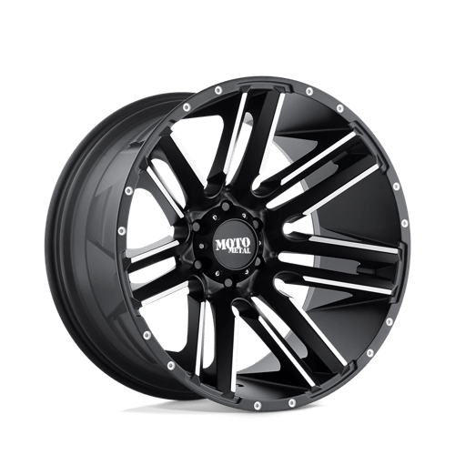 Moto Metal MO978 Razor Satin Black Machined Wheels