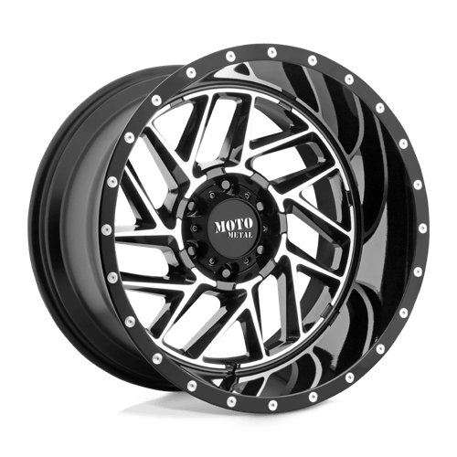 Moto Metal MO985 Breakout Gloss Black Machined Wheels