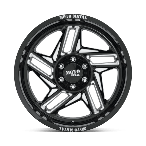 Moto Metal MO996 Ripsaw Gloss Black Milled Wheels