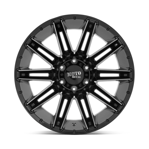 Moto Metal MO998 Kraken Gloss Black Milled Wheels