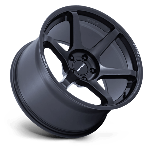 Motegi Racing MR160 Battle VI Matte Blackbird Metallic Wheels, Flow Formed, Aluminum