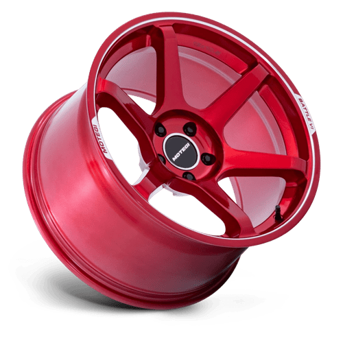 Motegi Racing MR160 Battle VI Cherry Red Metallic with Mch Lip Wheels, Flow Formed, Aluminum