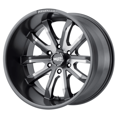 Moto Metal MO983 Dagger Satin Gray Milled Wheels