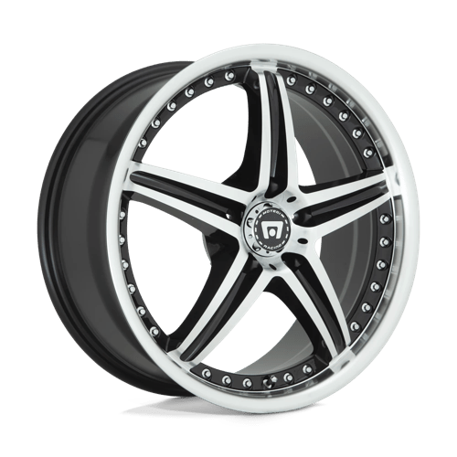 Motegi MR107 D5S Gloss Black Machined Wheels