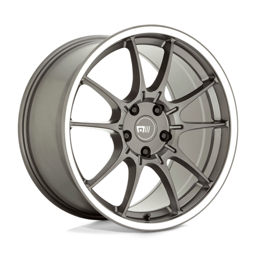 Motegi MR152 Ss5 Gunmetal With Machined Lip Wheels