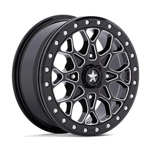 MSA Portal M48 Beadlock Black Milled UTV Rims