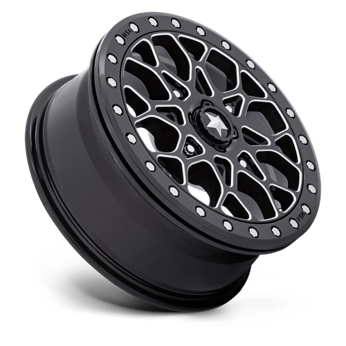 MSA Portal M48 Beadlock Black Milled UTV Rims