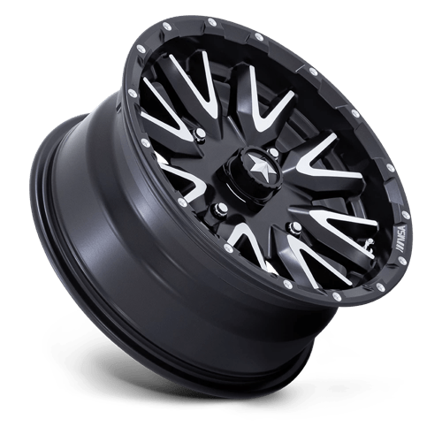 MSA M49 Creed Machined and Matte Black UTV Rims