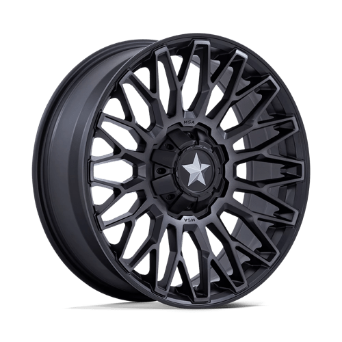 MSA M50 Clubber Matte Black DDT UTV Rims