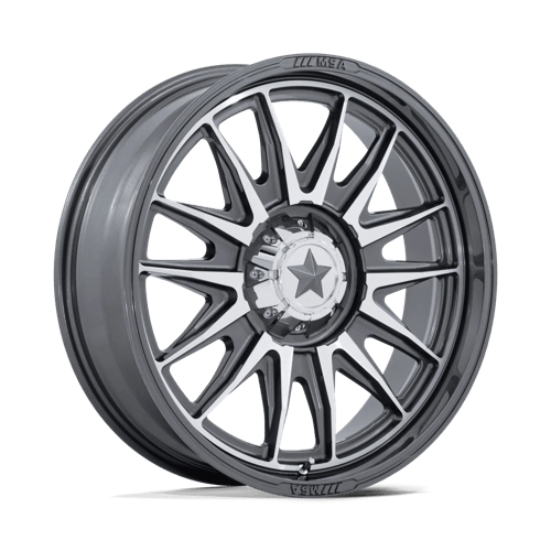 MSA M55 Commander UTV Platinum with Machined Face Wheels, Cast Aluminum