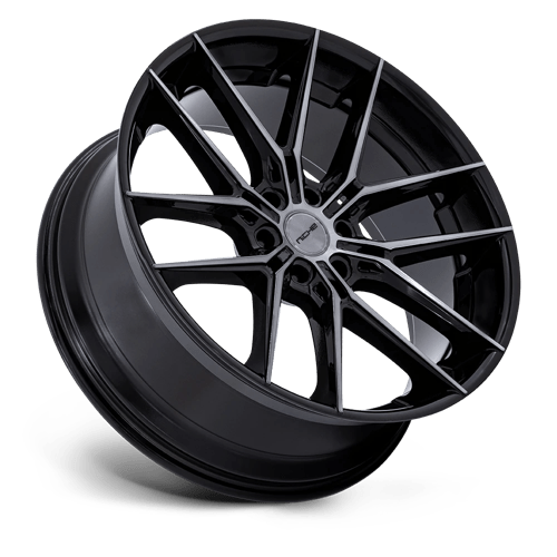 Niche NC280 Prodigy 6 Gloss Black Dark Tinted Clear Rims