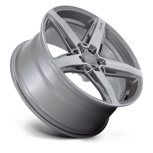 Niche M270 Teramo Anthracite Brushed Face Tint Clear 1-Piece Wheels