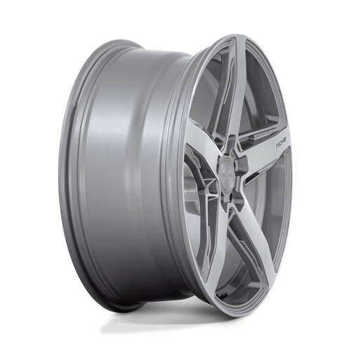 Niche M270 Teramo Anthracite Brushed Face Tint Clear 1-Piece Wheels